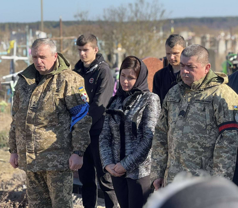 Загинув наприкінці червня 2024 року: на Волині попрощалися з Героєм Андрієм Оніщуком