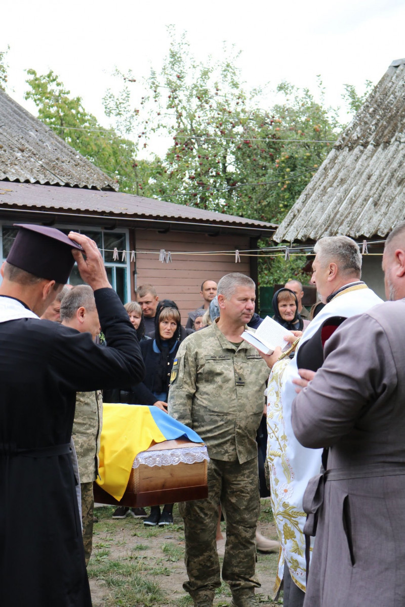 На Волині попрощалися із захисником, який загинув ще в серпні