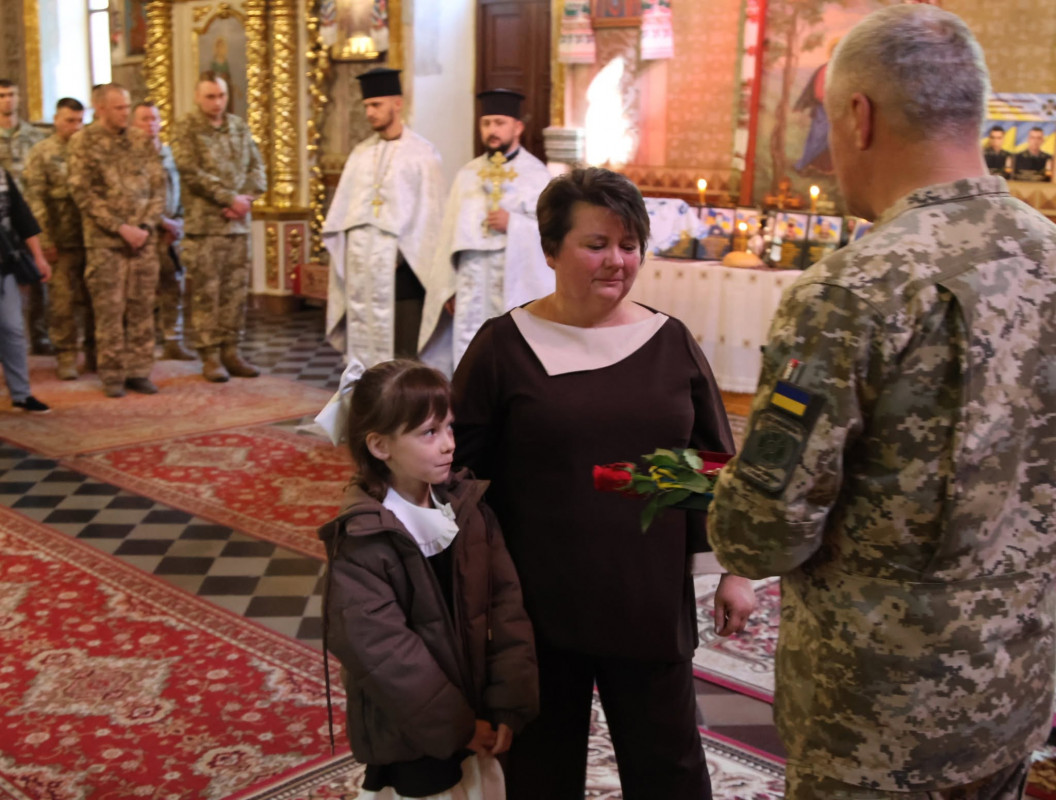 На Волині вручили посмертні нагороди родинам полеглих прикордонників