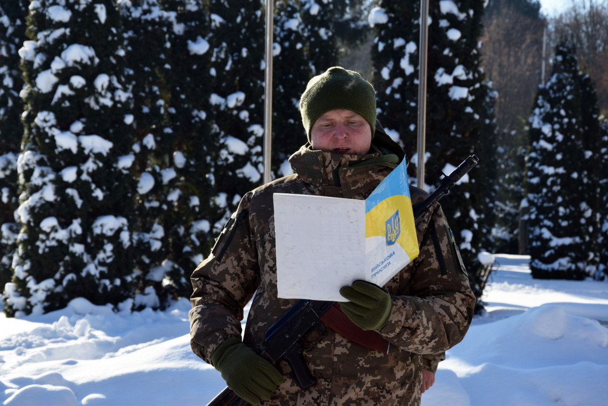 У Луцьку новобранці Волинського прикордонного загону склали присягу