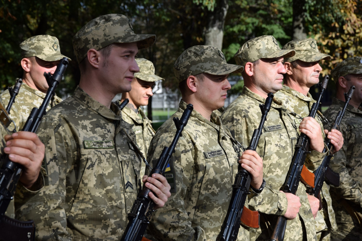 У Луцьку новобранці-прикордонники урочисто склали військову присягу