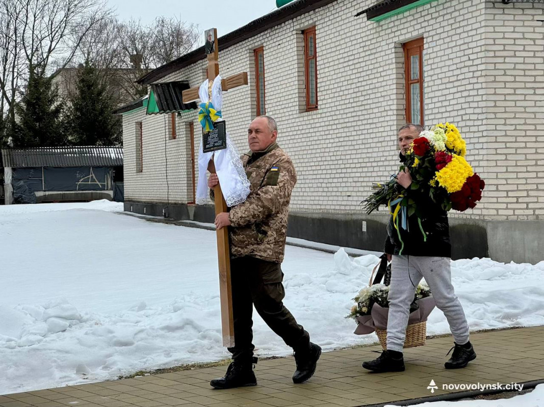 На Волині попрощалися з Героєм Артемом Габером, який загинув на Донеччині
