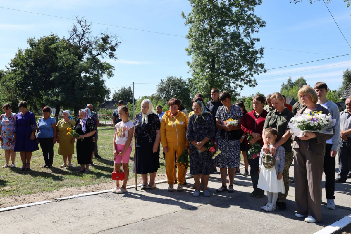 У рідних селах на Волині відкрили меморіальні дошки Андрію Симчуку та Івану Дзьобану