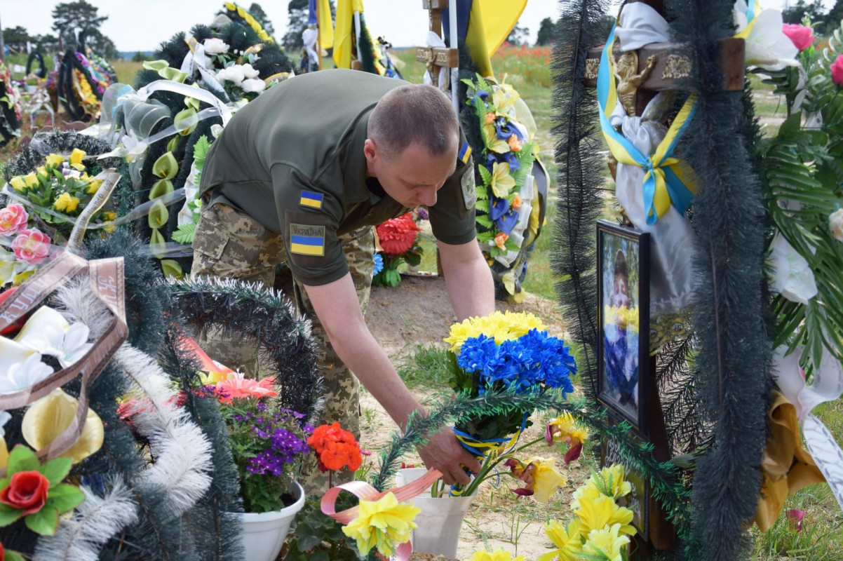 Дружині загиблого прикордонника з Волині вручили посмертну нагороду чоловіка