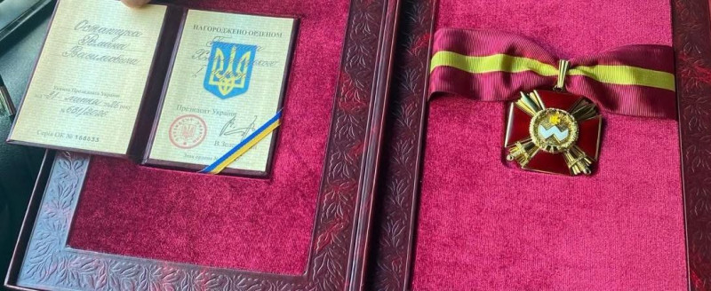 Захищає Україну з 2014 року: командира з Волині Володимир Зеленський нагородив орденом Богдана Хмельницького