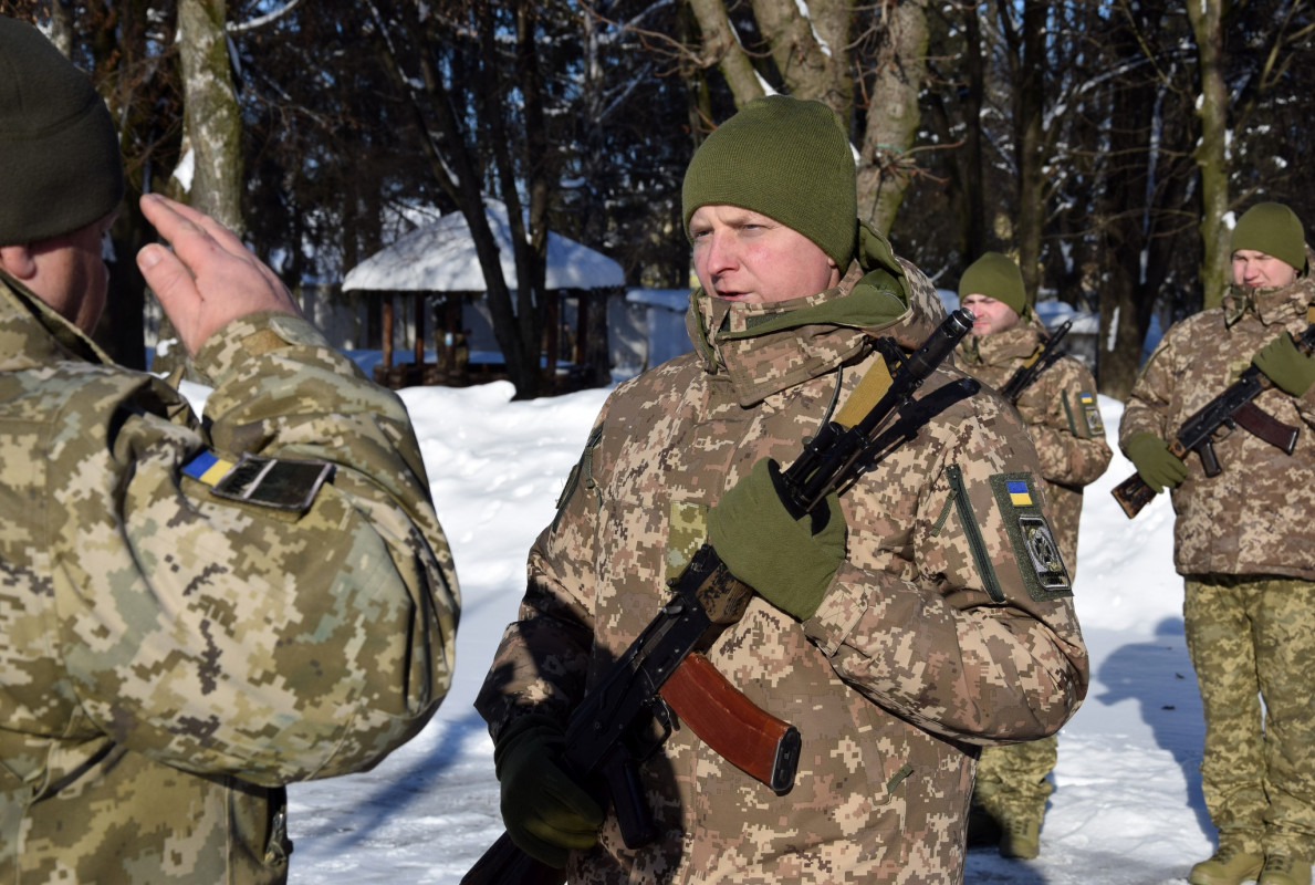 У Луцьку новобранці Волинського прикордонного загону склали присягу
