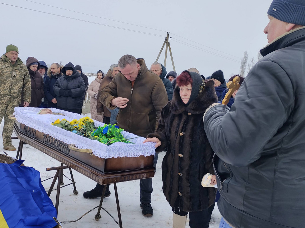 На Волині в останню дорогу провели полеглого воїна Руслана Гурича