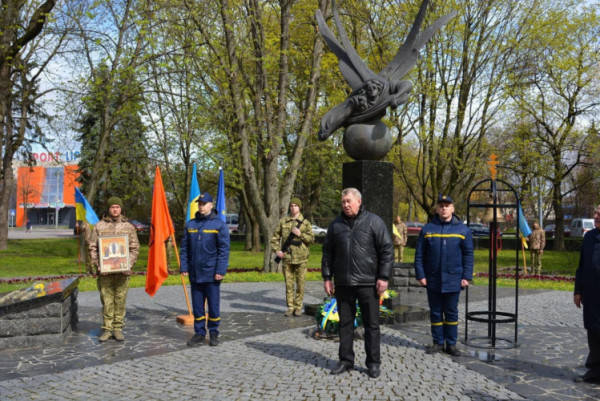 У Луцьку вшанували пам'ять загиблих внаслідок аварії на ЧАЕС