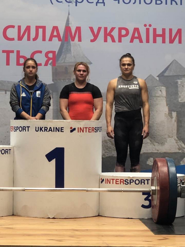Важкоатлети з Волині завоювали чотири нагороди на чемпіонаті України