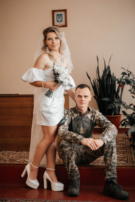 Війна коханню не завада: на Волині одружився військовий