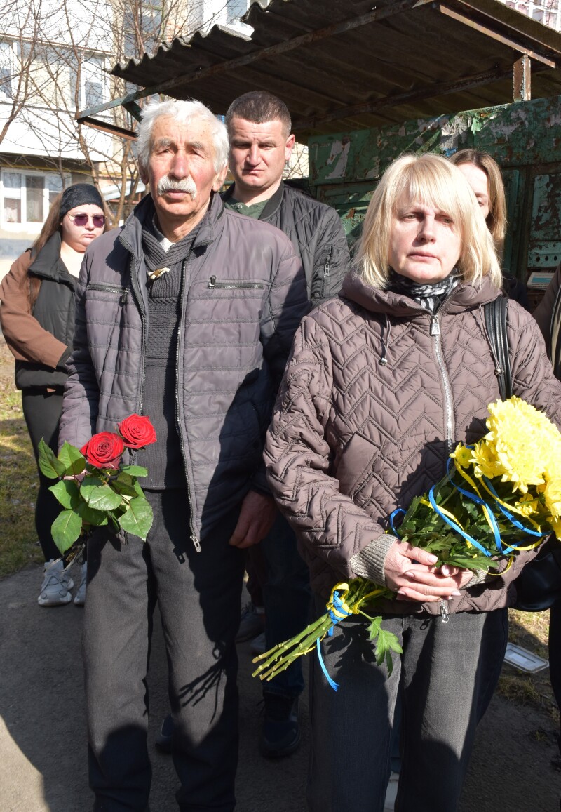 У Луцьку в останню путь провели загиблого воїна Максима Кузнєцова