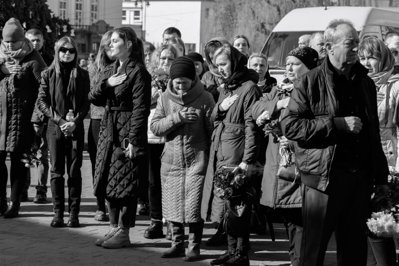 Два прощання в один день: у Луцькій громаді провели в останню путь Героїв  Юрія Оверчука та Олександра Пашківського