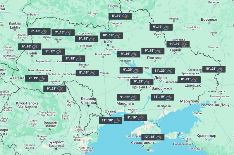 Дощі, грози та похолодання: на Волині різко зміниться погода