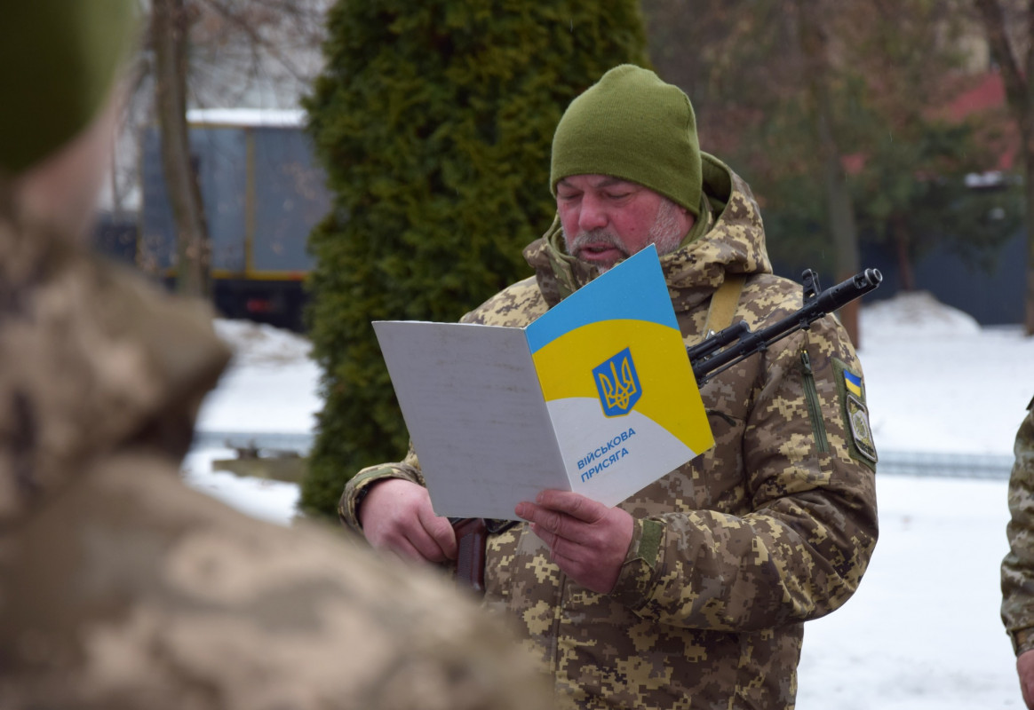 Новобранці Волинського прикордонного загону офіційно приєдналися до строю