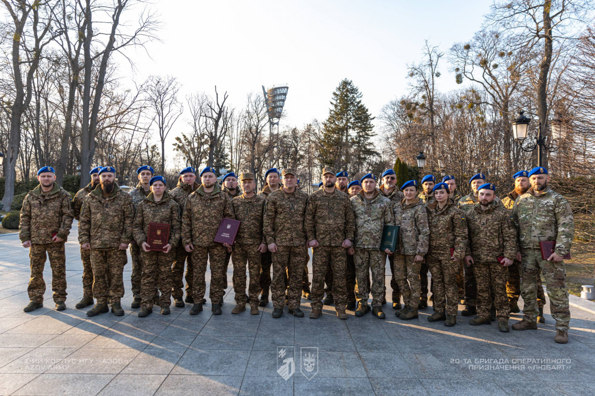 Президент відзначив командира «Любарта» орденом Богдана Хмельницького ІІІ ступеня