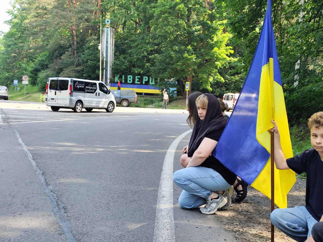 Загинув у квітні 2024 року: на Волині попрощалися із Героєм Олександром Троянчуком