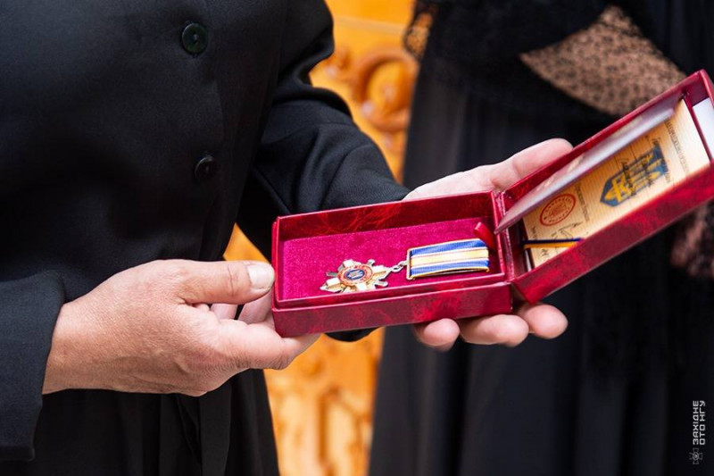 На Волині родинам загиблих нацгвардійців передали державні нагороди