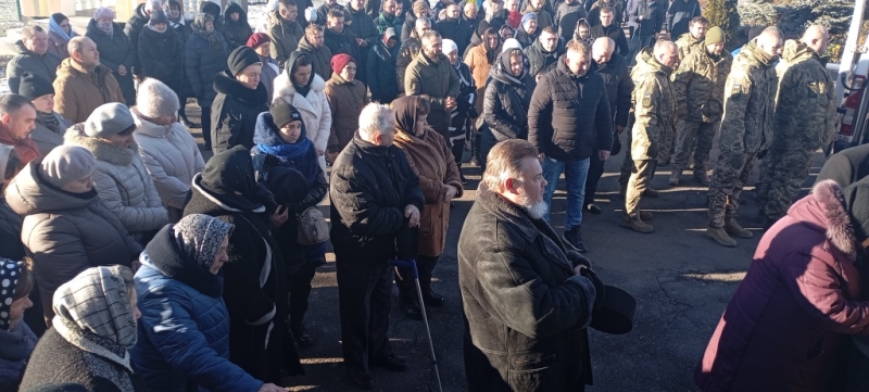 Поповнив лави Небесного Легіону: на Волині попрощались із Героєм Сергієм Шелестом