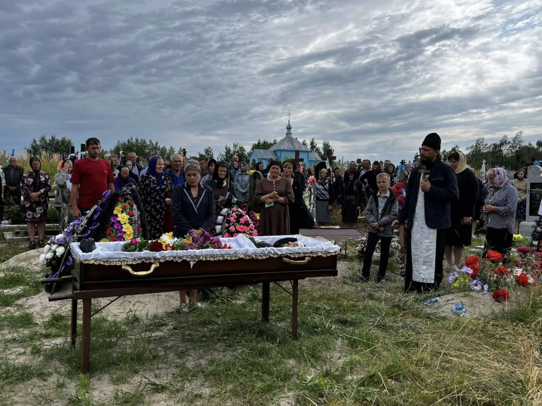 На Волині попрощалися з ветераном Віктором Кицем, який помер після поранень на війні