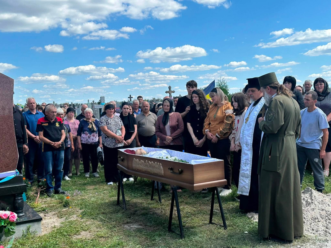 Війна забрала ще одне життя: на Волині поховали 45-річного Героя Ярослава Самчука