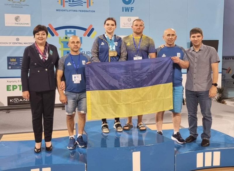 Важкоатлетка з Волині стала абсолютною чемпіонкою Європи