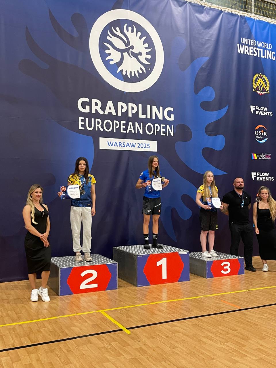Юні спортсменки з Волині вибороли медалі на Чемпіонату Європи з грепплінгу в Польщі