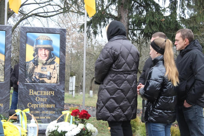 У селищі на Волині освятили Алею Слави на честь загиблих односельців