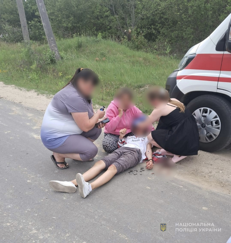 Стало відомо, у якому стані госпіталізували підлітків, які травмувалися в ДТП на Волині