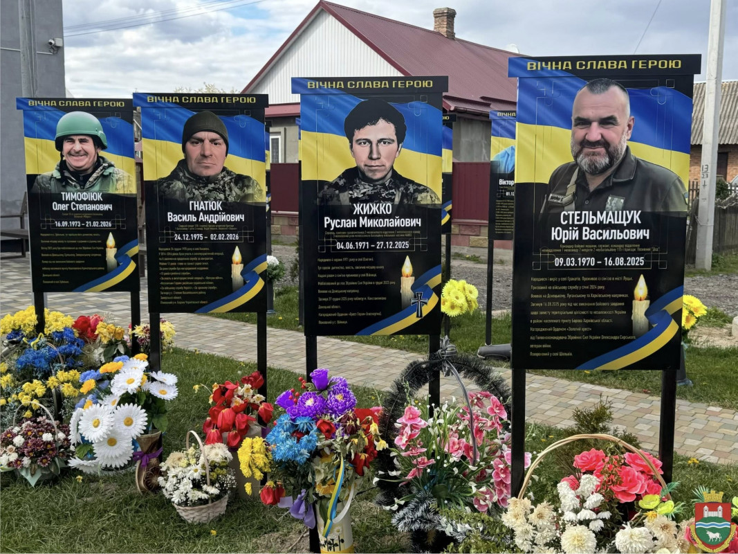 У громаді на Волині увічнили пам’ять ще семи захисників-земляків