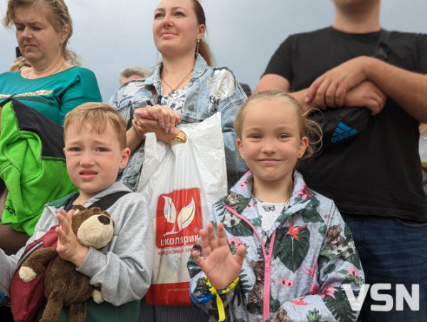 У центрі Луцька провели яскраве свято для дітей