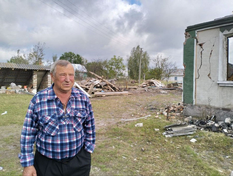 На Волині відновлюють будинки після падіння боєприпасу з літака: громада виділила 1 мільйон гривень