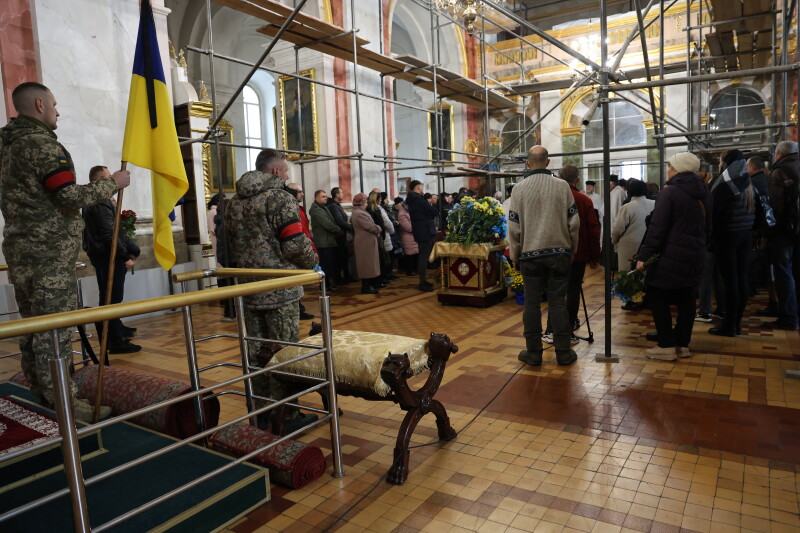 Загинув у бою: у Луцьку прощались із Героєм Геннадієм Шепетюком