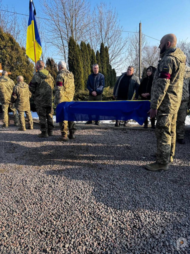 На Волині поховали колишнього військового медика Макара Вольського