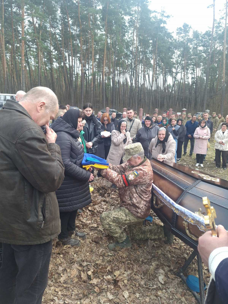 Герою навіки 25: на Волині попрощалися з Максимом Мурашком, який загинув на Курщині у листопаді 2024 року