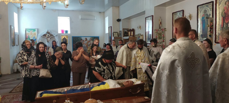 На Волині провели в останню путь захисника Володимира Соняка