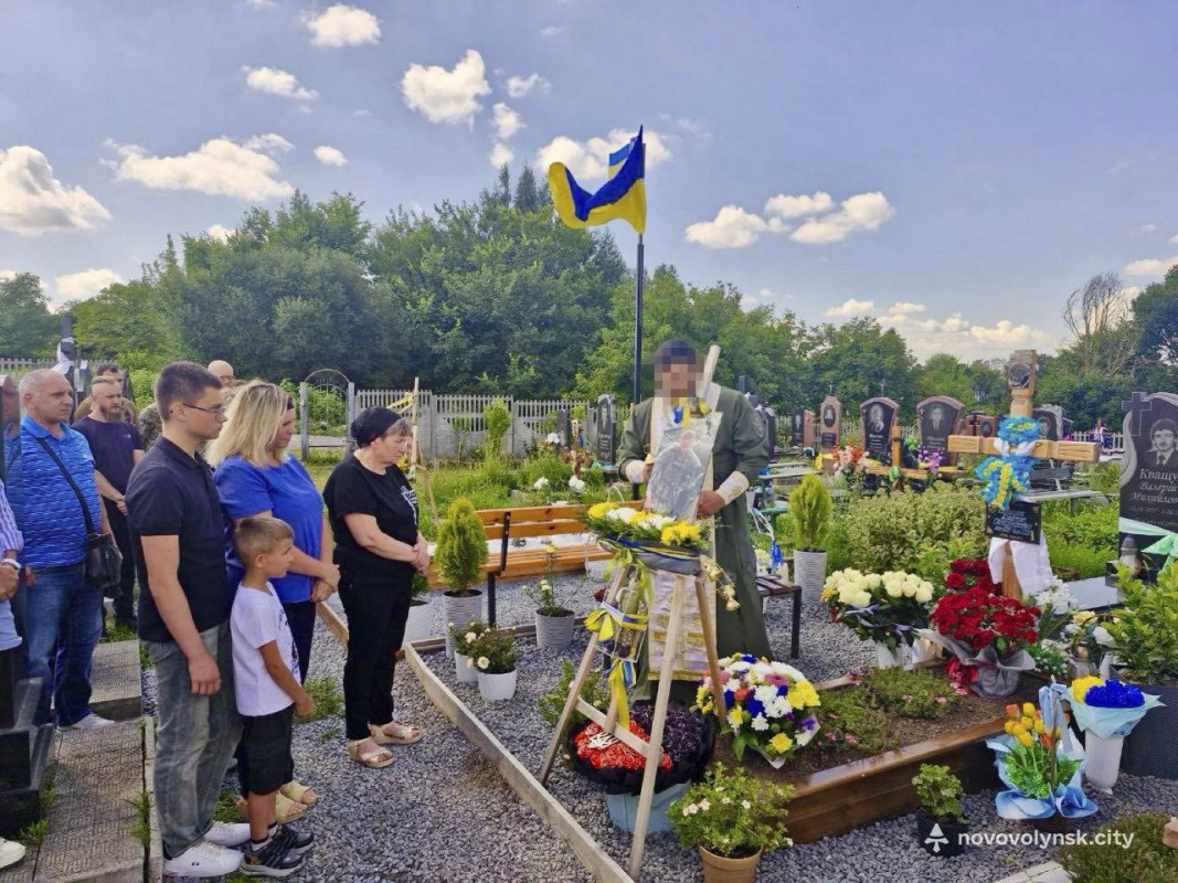 У день народження полеглого Дмитра Аршуліка з Волині сім'ї Героя вручили його посмертні нагороди