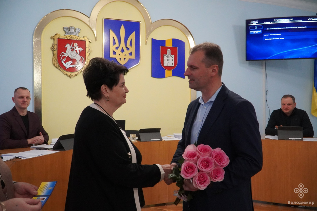 У Володимирській міськраді представили нову депутатку від «Слуги народу»