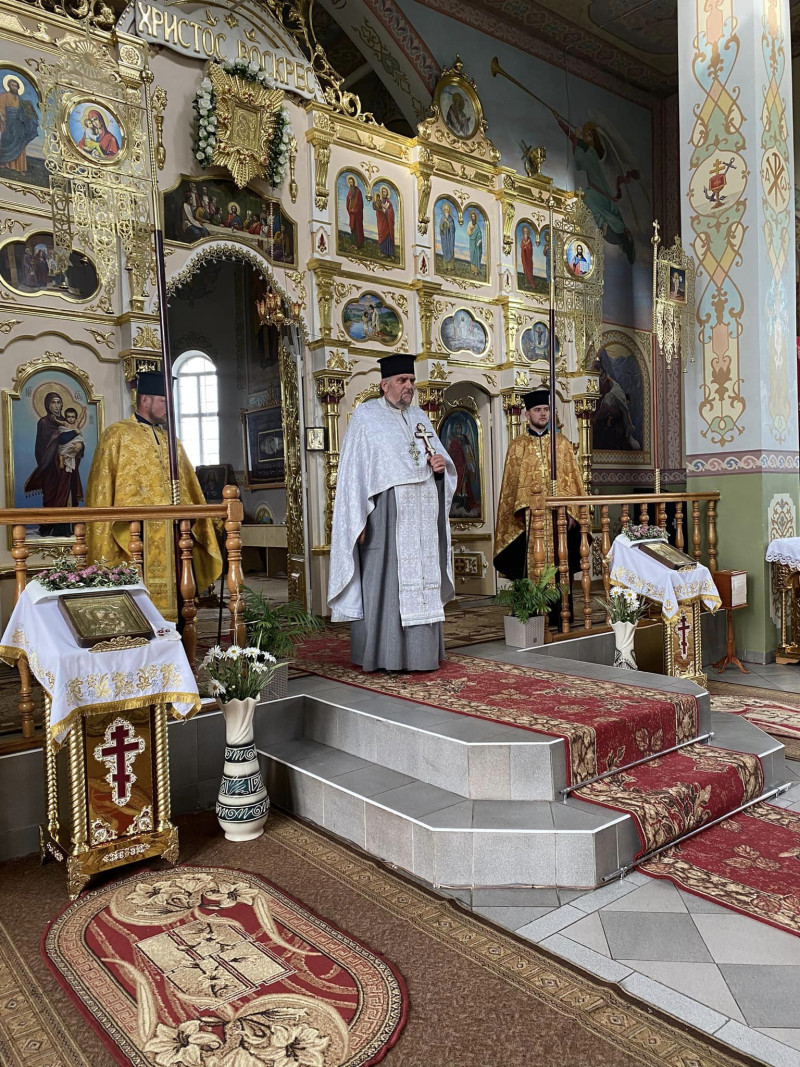 У храмі релігійної громади Луцького району, яка нещодавно перейшла до ПЦУ, вперше провели службу українською мовою