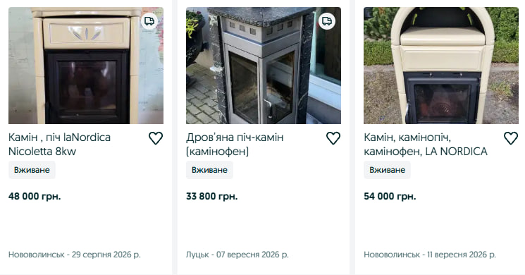 Скільки коштують печі та каміни на Волині: ціни та моделі