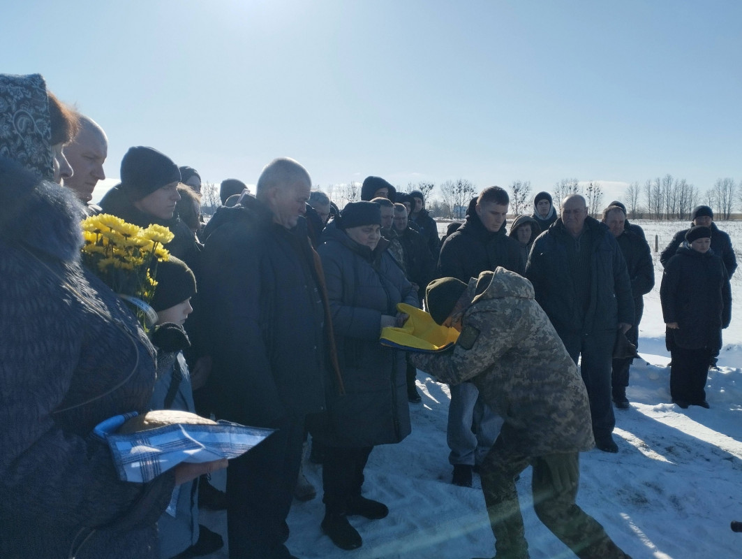 Загинув у червні 2023 року: на Волині попрощалися із захисником Романом Сидоруком
