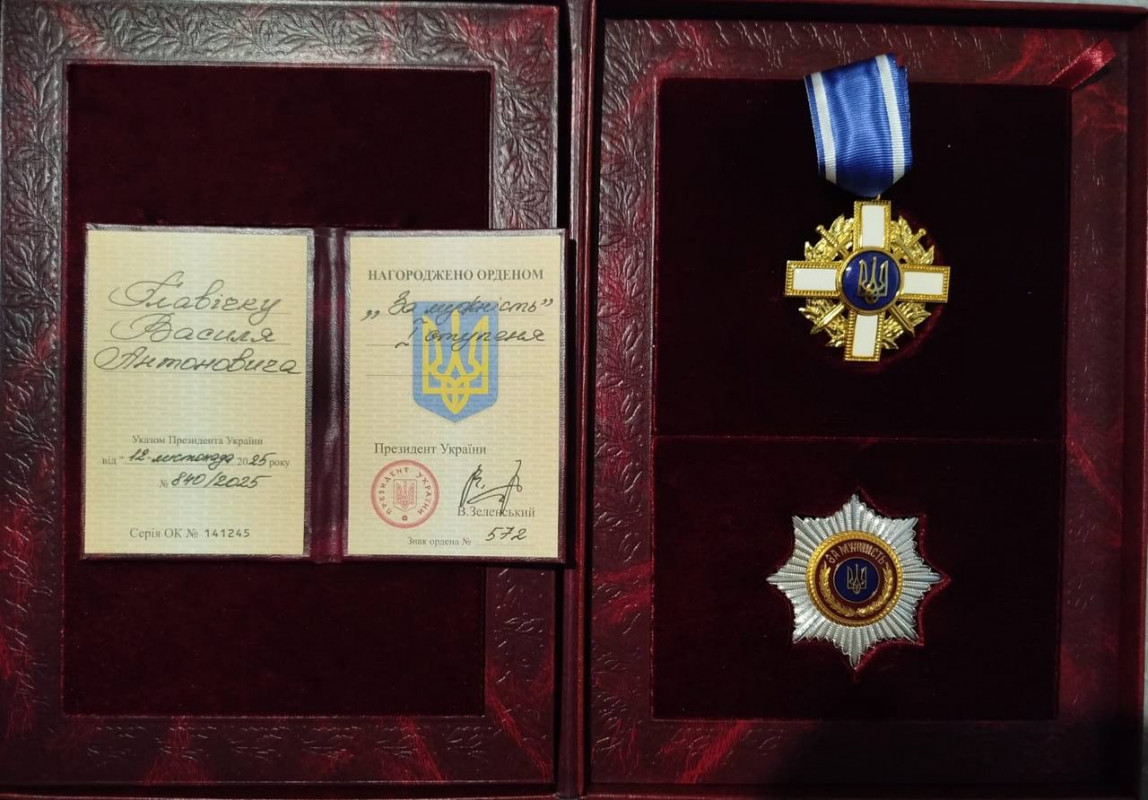 «Не просто відзнака, а приклад і натхнення»: двох військових із Волині нагородили орденом «За мужність»