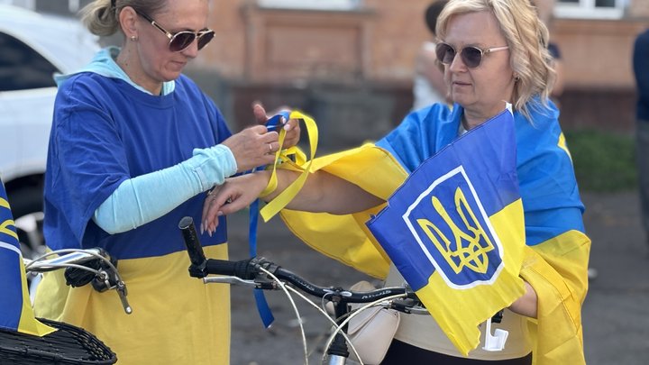 На Волині влаштували велопробіг на підтримку зниклих безвісти та полонених
