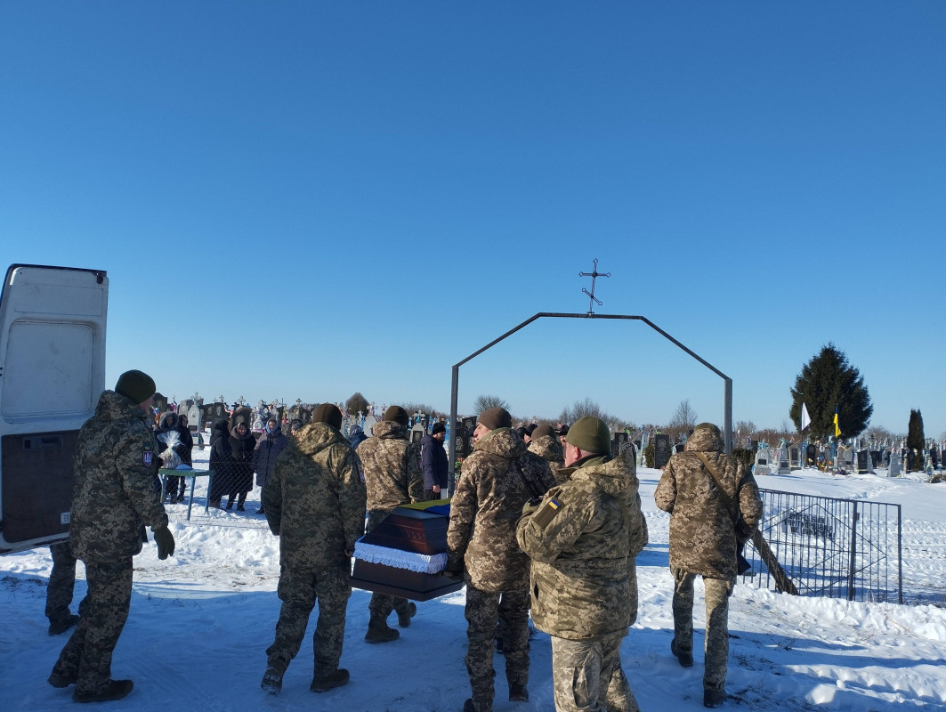 Загинув у червні 2023 року: на Волині попрощалися із захисником Романом Сидоруком