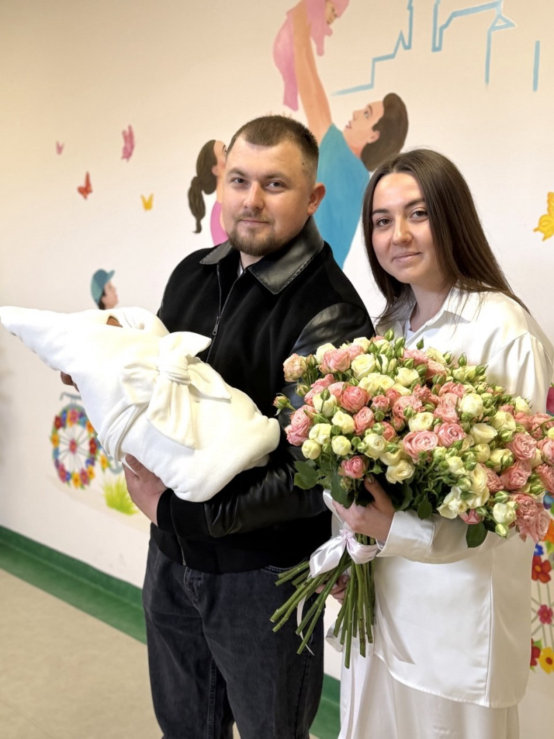 У кавалера «Хреста бойових заслуг» Олега Собуцького з Волині народився син