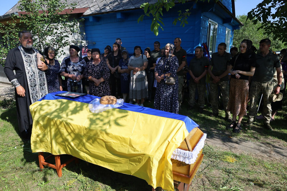 На Волині поховали полеглого Героя Сергія Конончука