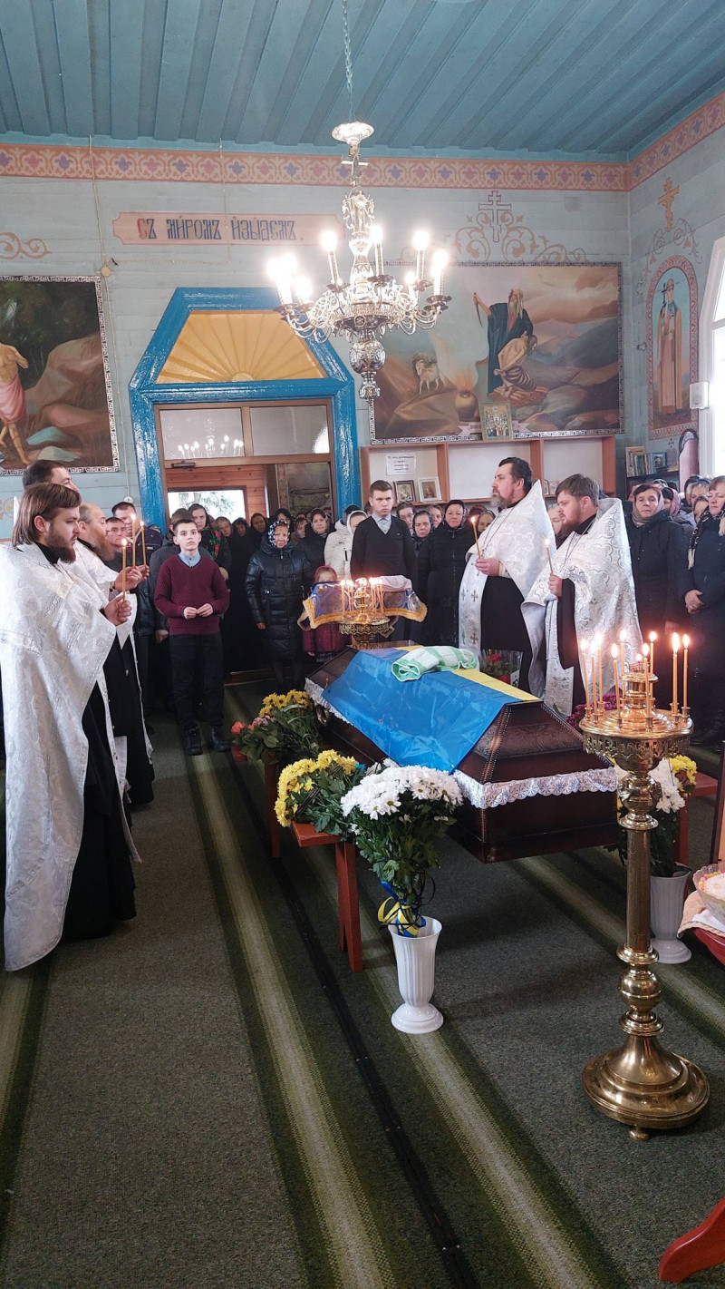 На Волині попрощалися з вірним сином України - Героєм Богданом Сливкою