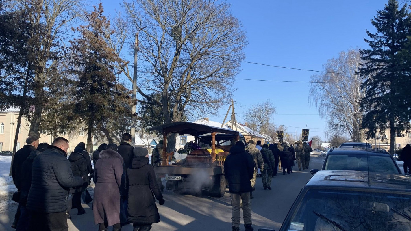 Вважався зниклим безвісти з липня 2023 року: на Волині попрощалися із захисником Ігорем Рижуком