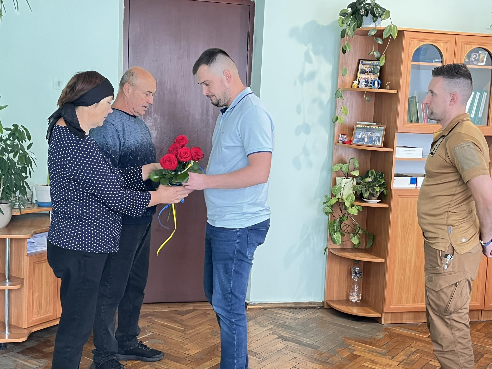 На Волині батькам вручили державну нагороду загиблого сина