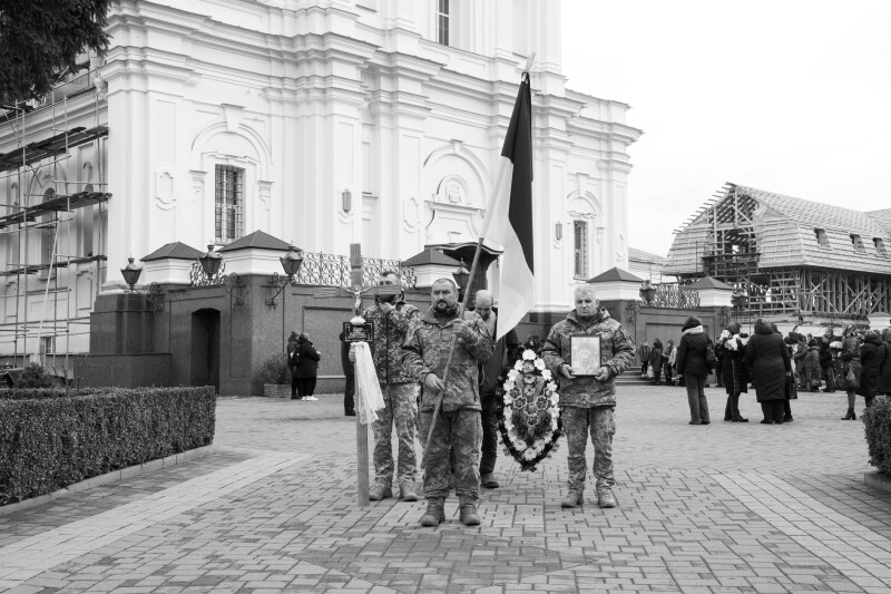 Помер від важких поранень: у Луцьку попрощалися з Героєм Сергієм Гавруком