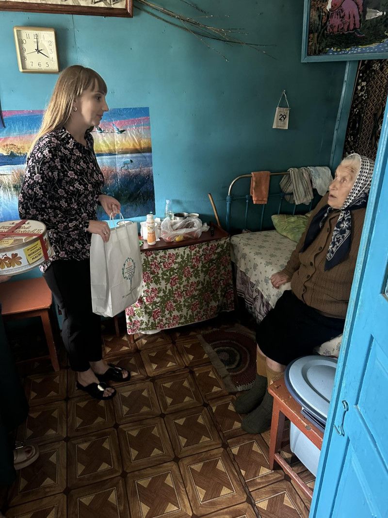 91 рік мудрості: на Волині привітали довгожительку